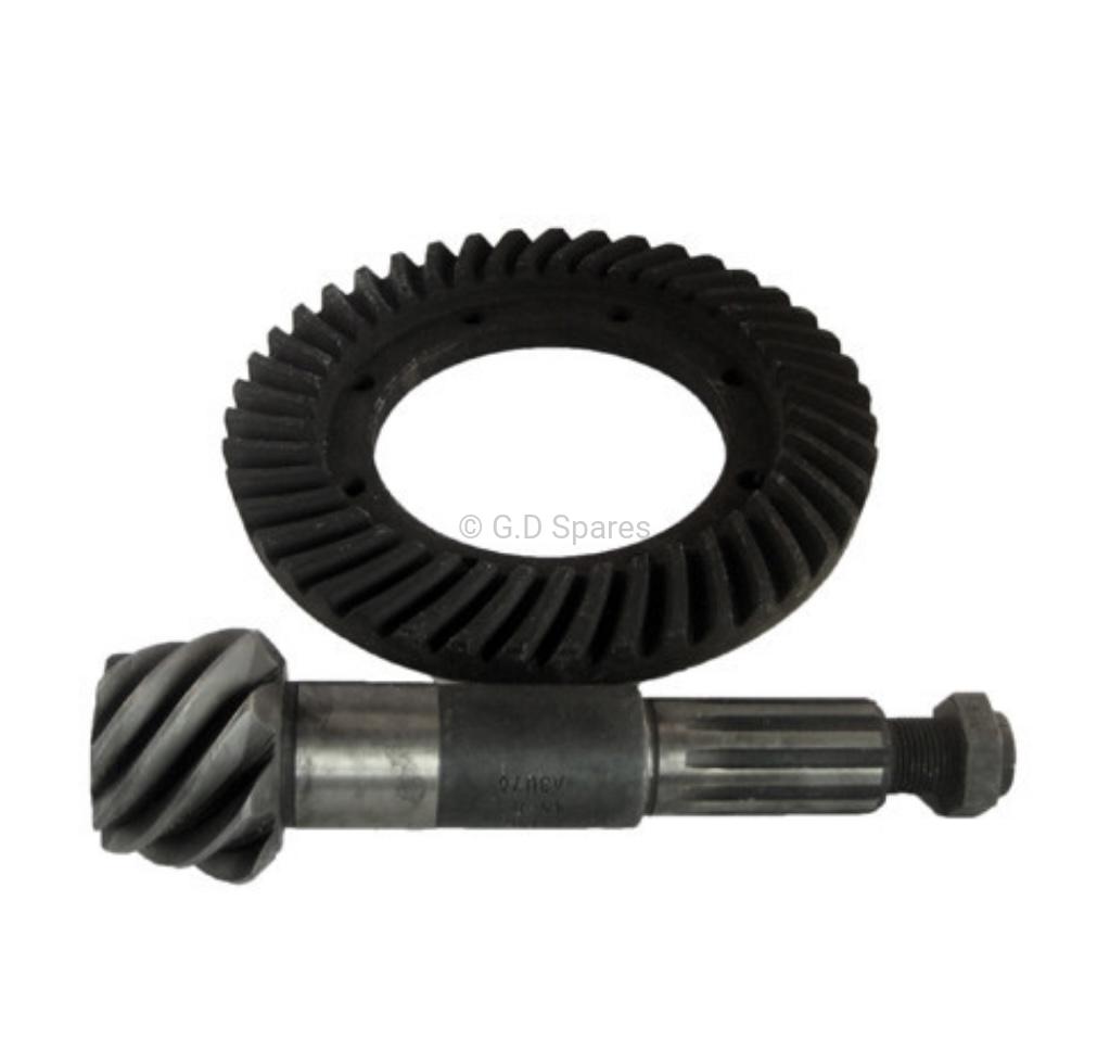 RING & PINION GEAR SET FITS 46-71 JEEP & WILLYS WITH DANA 25 WITH 5.38 RATIO
