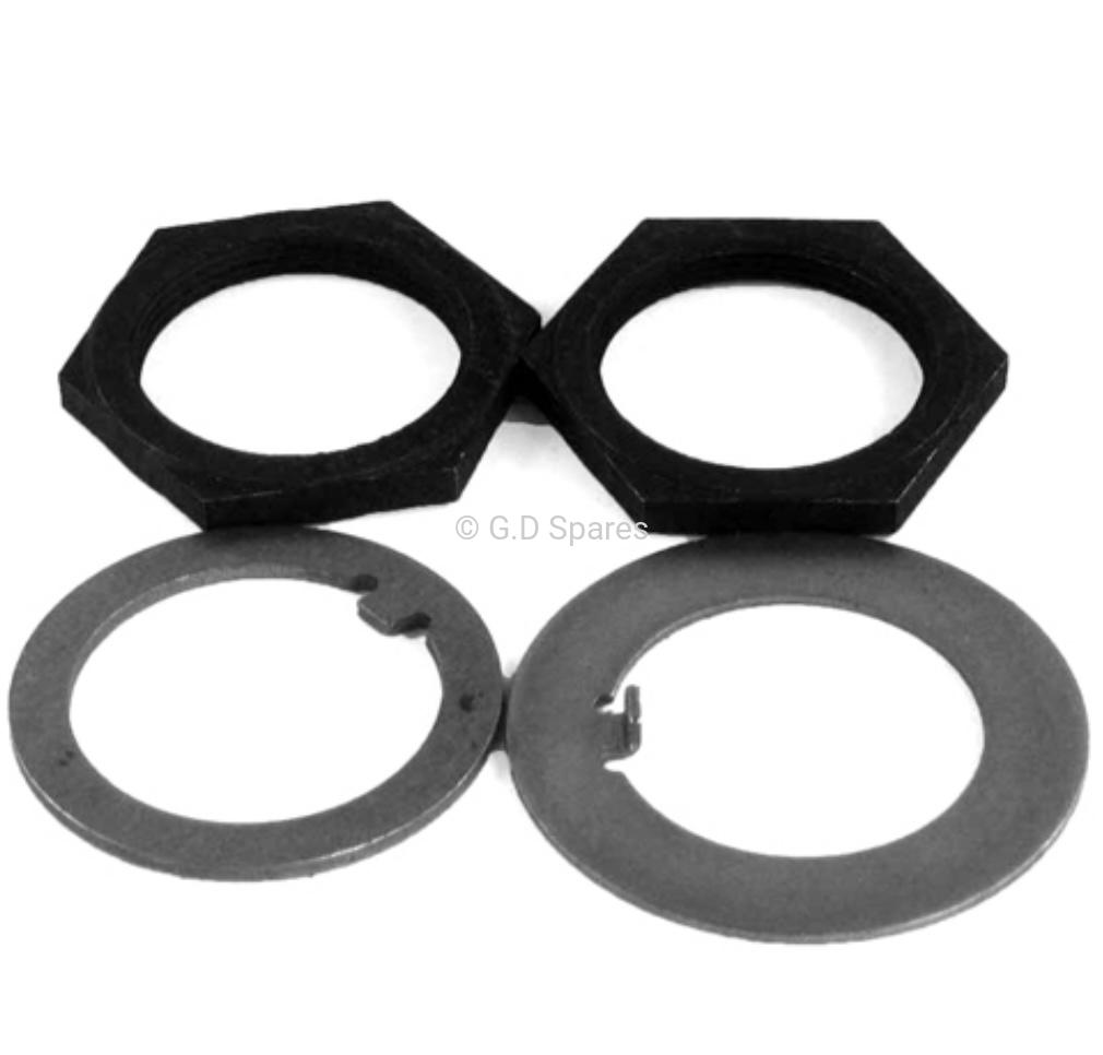 Spindle Nut Kit, Dana 25, 27, 30, 1941-1986 Willys and Jeep