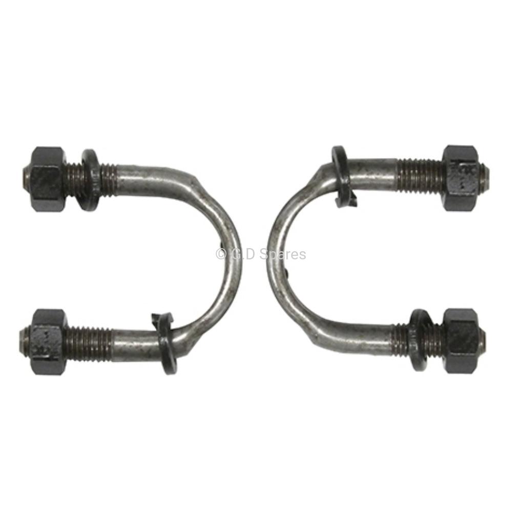 Drive Shaft U-Bolt Kit, 1941-1998, Willys and Jeep