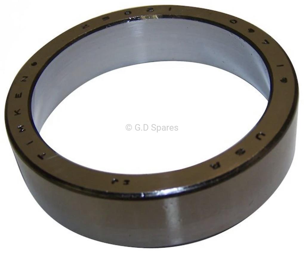 Rear Axle Outer Wheel Bearing Cup, 1941-1971 Jeep & Willys with Dana 41/44 Rear and Model 30 Rear