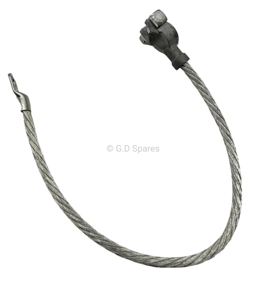 Battery Ground Cable, 1941-1945, Willys MB and Ford GPW