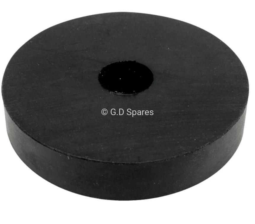 Body Mount Bushing, Universal, 1/2" Thick, Willys Jeep