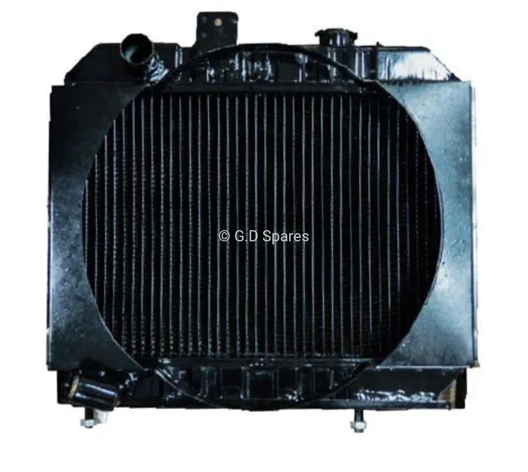 Radiator w/ Shroud, 1941-1952, Willys Jeep MB, GPW, M38, CJ-2A