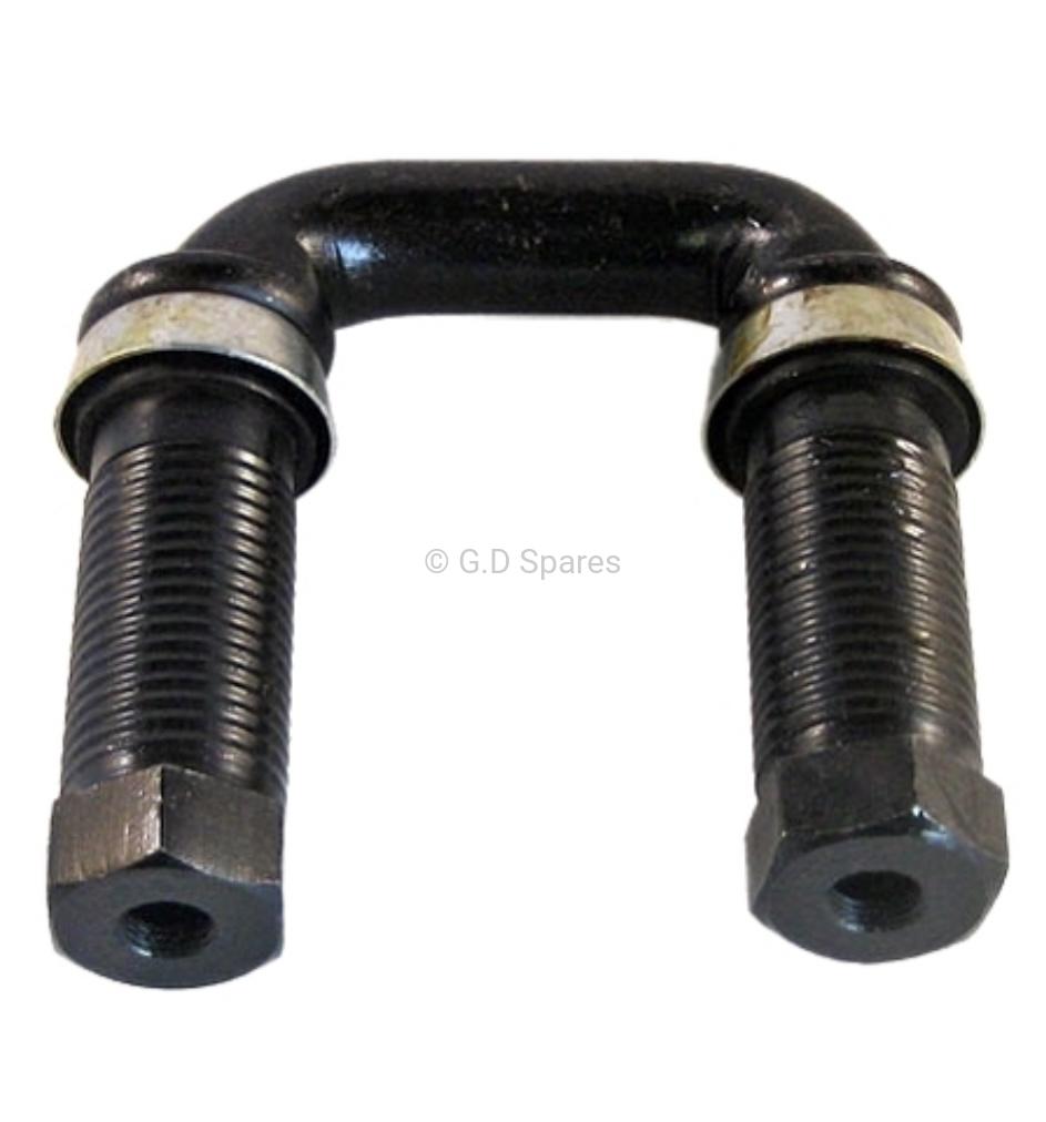 LEAF SPRING SHACKLE KIT (LEFT HAND THREAD) FITS 41-58 MB, GPW, CJ-2A, 3A, 3B, 5, M38 (GREASABLE)