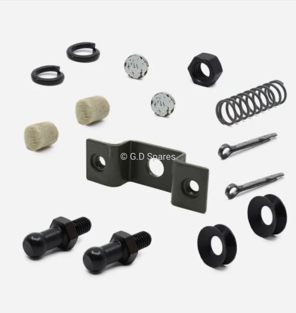 Clutch Control Pivot Ball Stud Repair Kit, 1941-1971, Willys and Jeep with 4-134