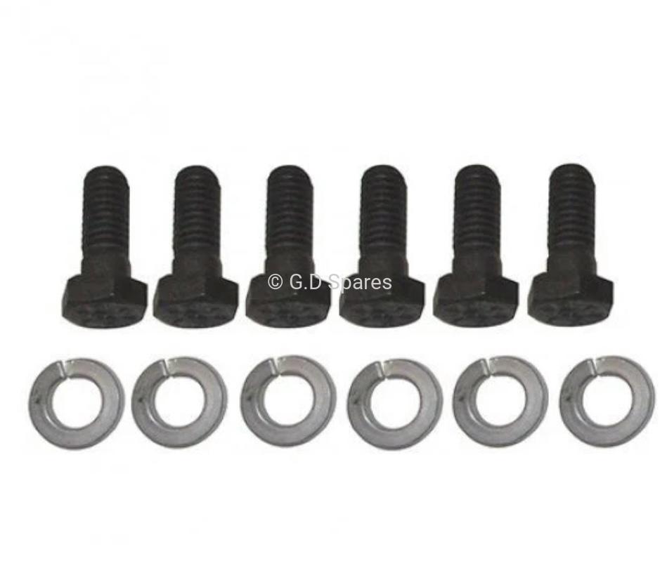 Clutch Pressure Plate to Flywheel Hardware, 1941-1971, Jeep and Willys with 4-134 or 6-161 Engine