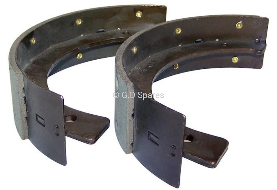 Emergency Brake Shoe Set, 1943-1971, MB, M38, CJ Series, Pick Up Truck, Station Wagon, and Sedan Delivery