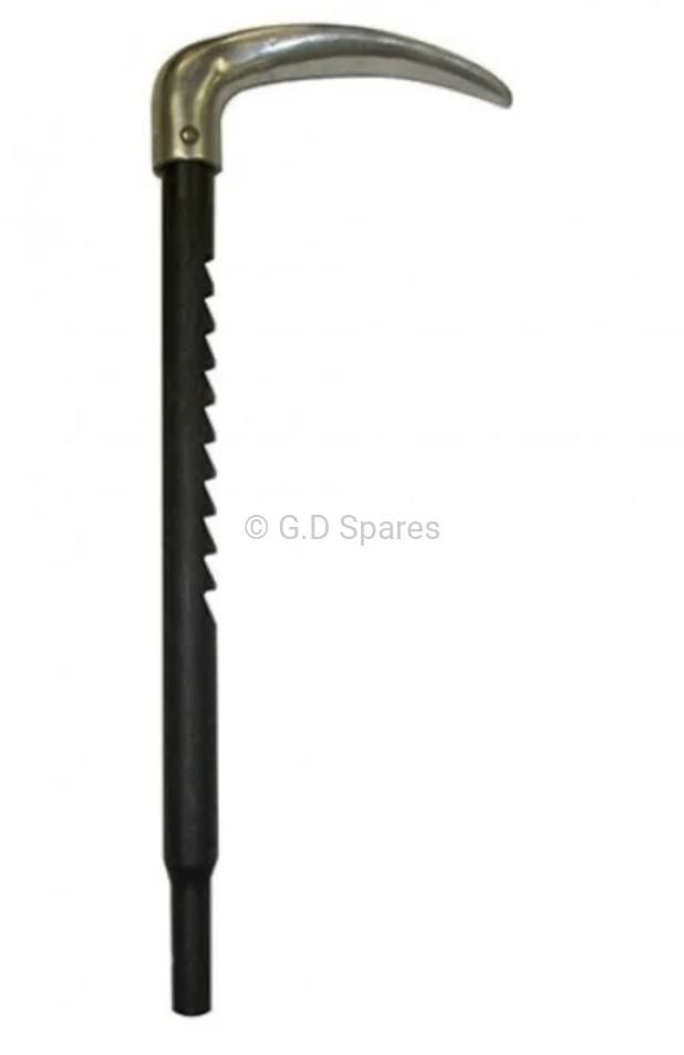 Internal Emergency Brake Cane & Handle, 1941-1947, Willys & Jeep, MB/GPW, CJ2A