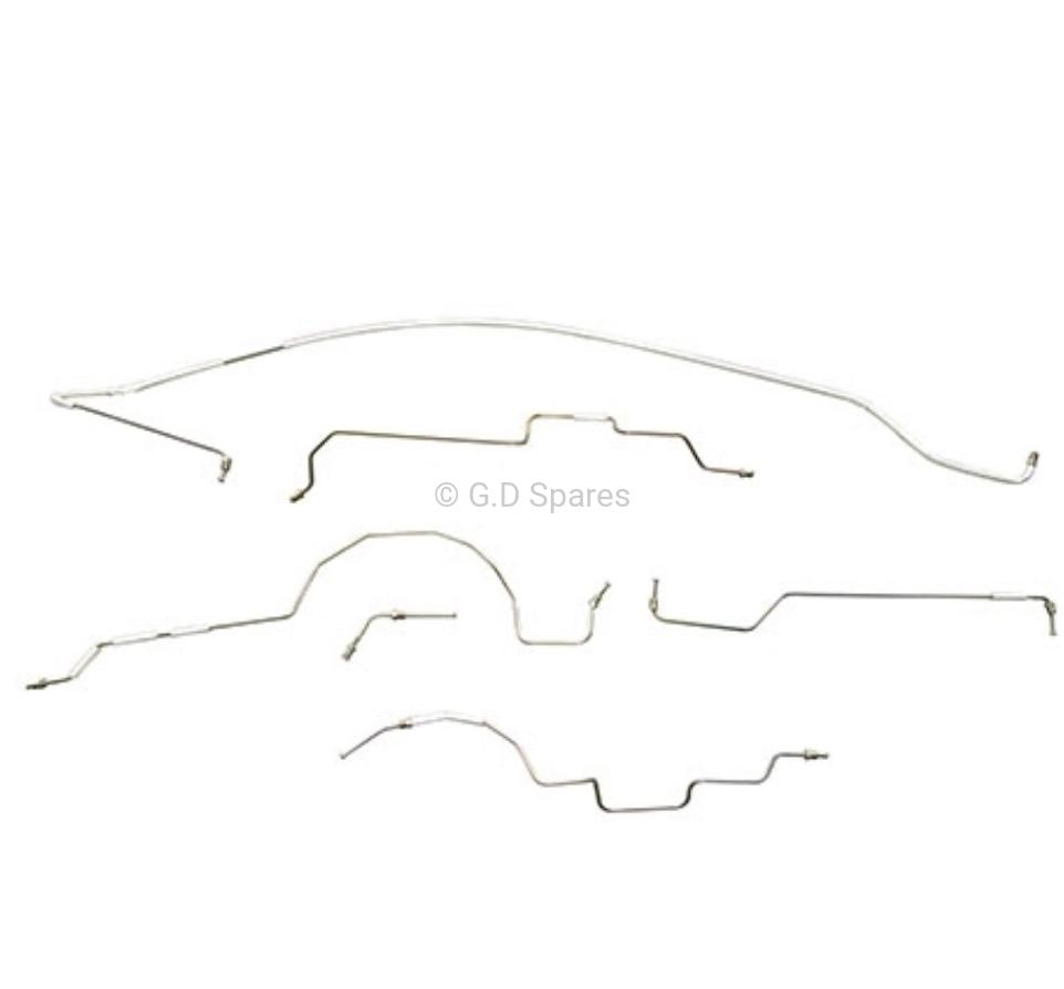 COMPLETE FORMED STEEL BRAKE LINE KIT