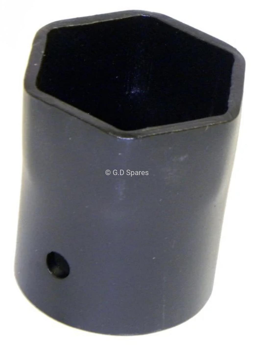 Front Spindle Wheel Bearing Wrench Socket, 1941-1986 Willys And Jeep W/ Dana 25, Dana 27 & Dana 30