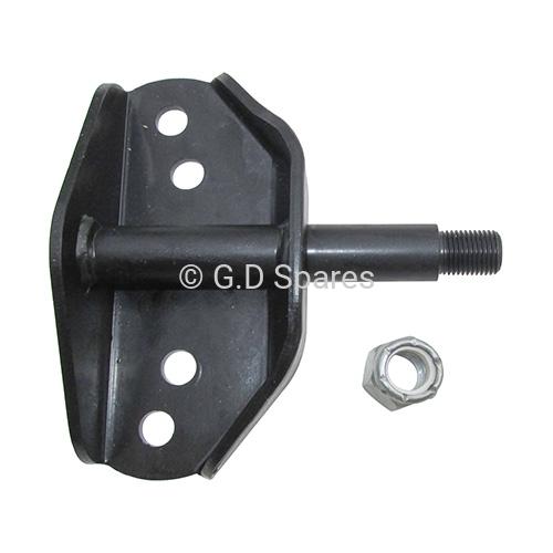 UPPER SHOCK MOUNT PLATE (THREADED STYLE - 4 REQUIRED)  FITS 46-71 CJ-2A, 3A, 3B, 5, M38, M38A1
