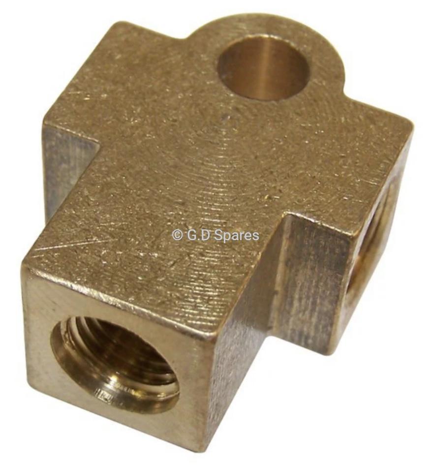 Brake Tee, 1941-1978, Jeep And Willys