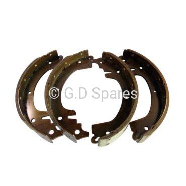 Brake Shoe & Lining, 1953-1971, Willys Jeep CJ3B, M38A1, CJ5, and CJ6 w/ 9" Brakes