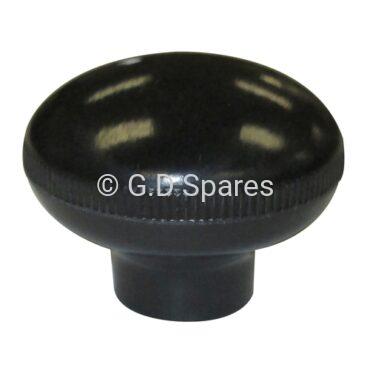 BLACK TRANSMISSION GEAR SHIFT LEVER KNOB (SCREW ON)  FITS 46-71 JEEP & WILLYS WITH T-90 TRANSMISSION
