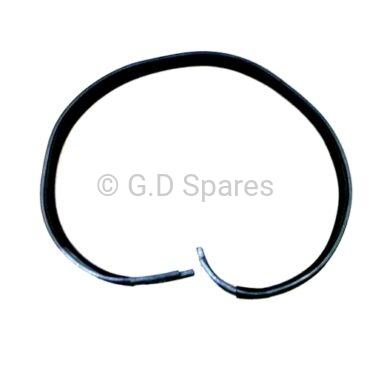 WINDSHIELD FRAME TO COWL RUBBER WEATHERSEAL  FITS 52-75 CJ-5, M38A1